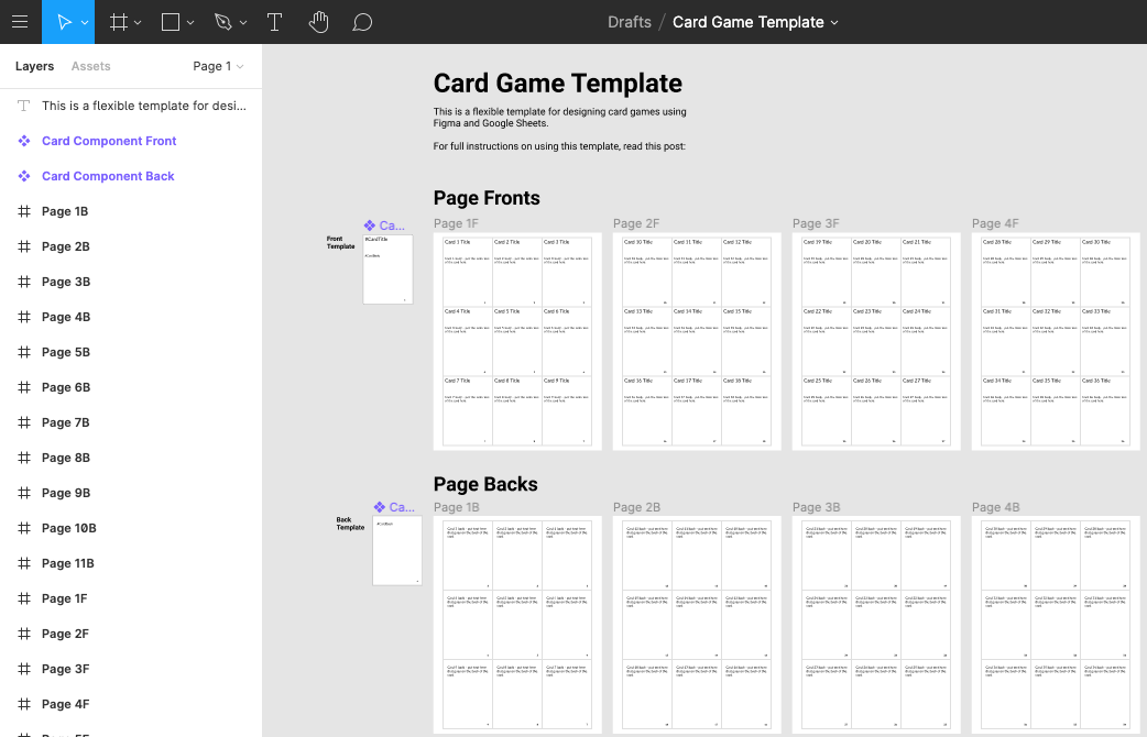 Card Prototyping in Figma